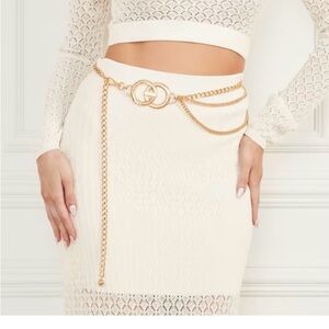 Marciano by Guess Gold Chain Belt
